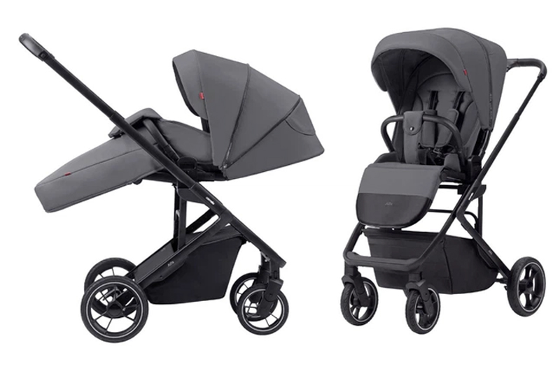 Коляска прогулянкова CRL-5508 "Alfa" Graphite Grey BFM CARRELLO