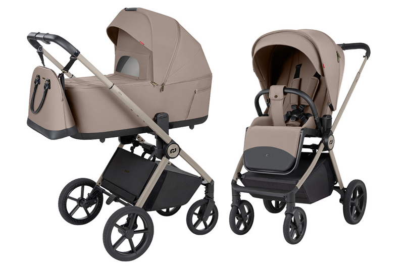 Коляска універсальна Ultra CRL-6556 2в1 Vintage Beige CARRELLO