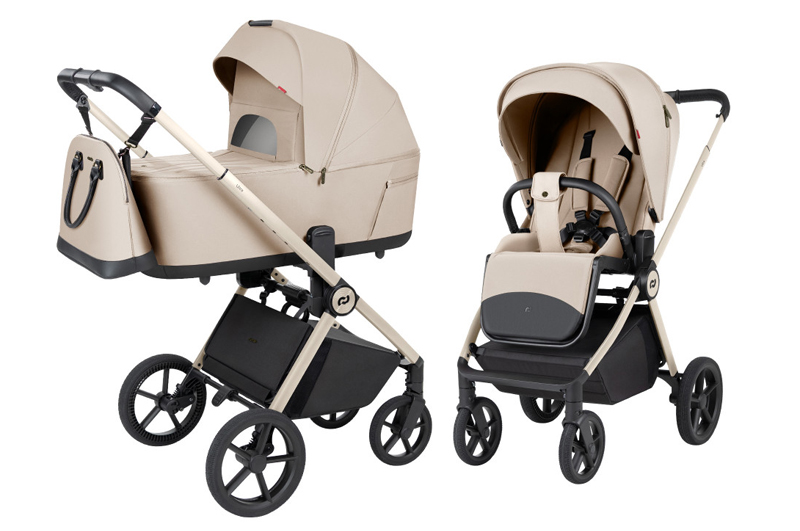 Коляска універсальна Ultra CRL-6557 2в1 Polar Biege CARRELLO