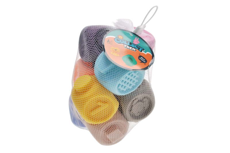 Набір текстурних іграшок CY006 6 шт. в сітці р.16x12x12 см YG Toys