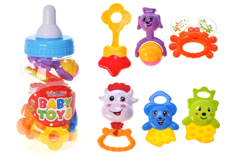 Набір брязкалець 997-63C в колбі р.29x14x14 см YG Toys