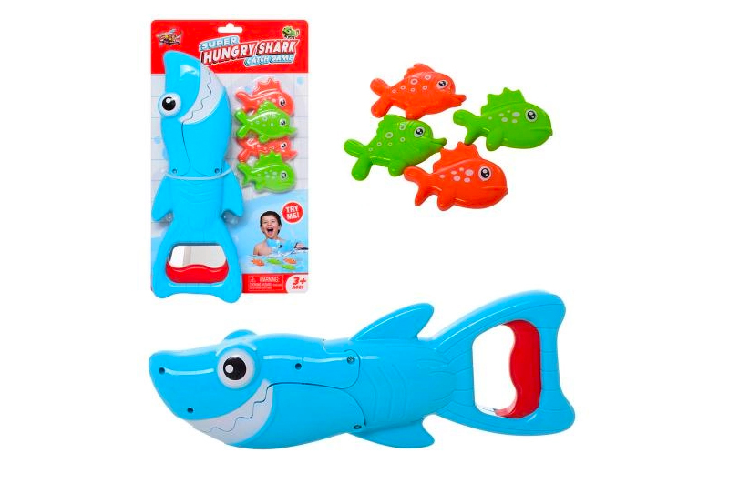 Іграшка для купання LT678 "Hungry Shark" на блістері р.34,2x19,7x5 см YG Toys