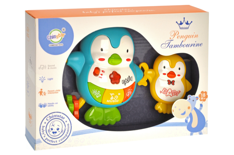 Іграшка музична 503-1 "Пінгвін" в коробці р.24,9x5,4x17 см YG Toys