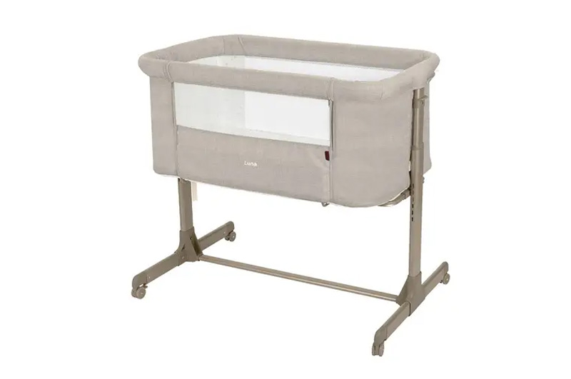 Дитяче ліжечко CRL-16501 Luna Silk Beige CARRELLO