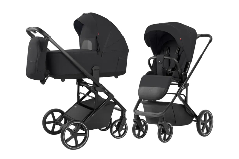 Коляска універсальна CRL-6522 "Alfa" Rock Black 2в1 CARRELLO