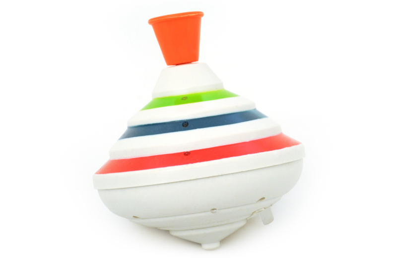 Дзига 878-6A з музикою, зі світлом, в сітці р.10,5x10,5x12 см YG Toys