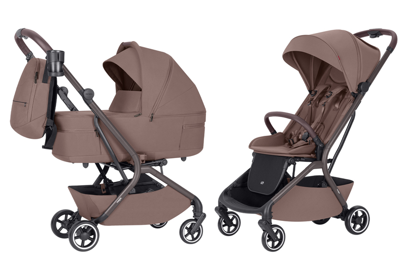Коляска універсальна Magia CRL-6555 (2in1) Glace Pink CARRELLO