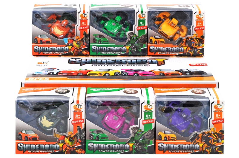 Трансформер 611-2 в блоці 12шт, в коробці р.41,4х28,1х12 см YG TOYS