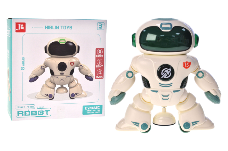 Робот 22125 на батарейках в коробці р.18х8,1х18,7 см YG TOYS