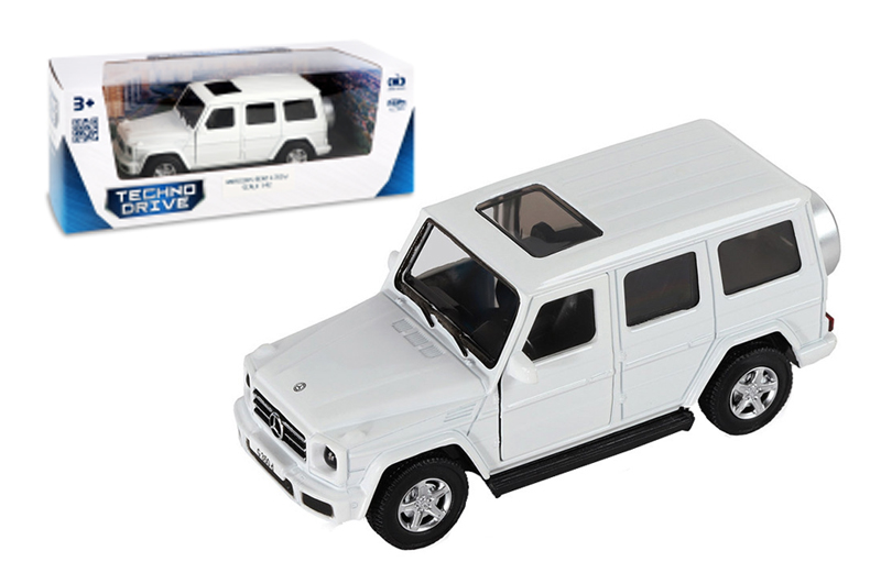 Машина 250275 "MERCEDES BENZ G350" біла TECHNODRIVE