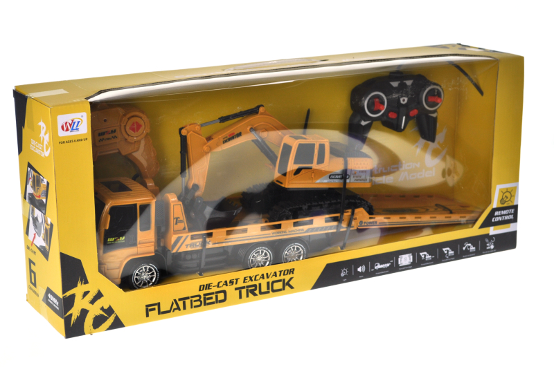Автовоз на радіокеруванні 710-A2 акумулятор, в коробці р.58x12x24 см YG Toys