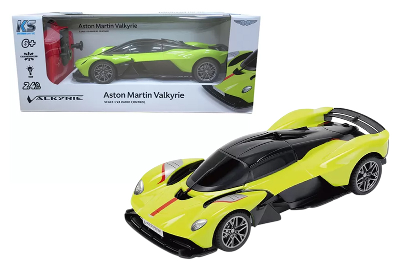 Автомобіль на р/к 250GAVGG ASTON MARTIN VALKYRIE (1:24, 2.4 ГГц, зелений) KS DRIVE