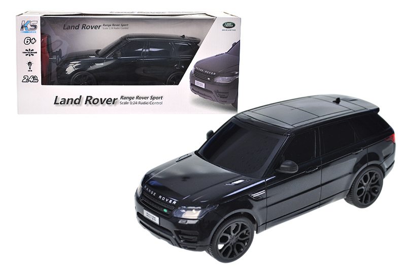 Автомобіль на радіокеруванні 124GRRB LAND ROVER RANGE ROVER SPORT (1:24, 2.4Ghz, чорний) KS DRIVE