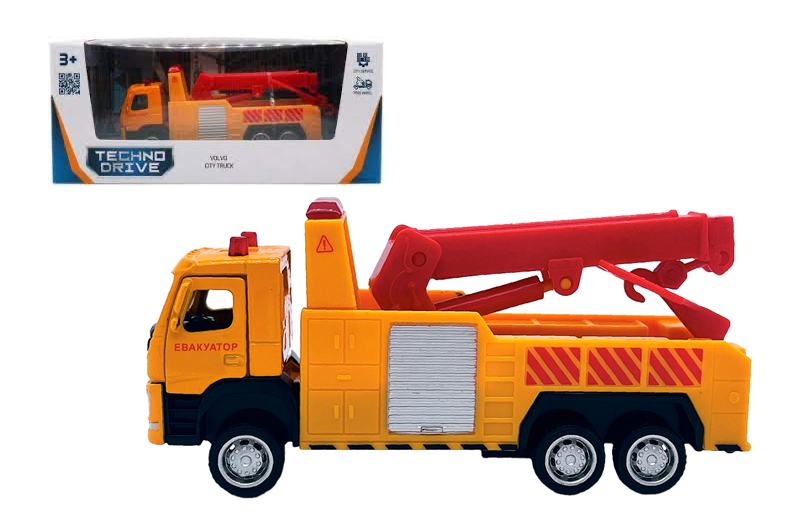 Машина евакуатор 250303 "VOLVO" в коробці TECHNODRIVE