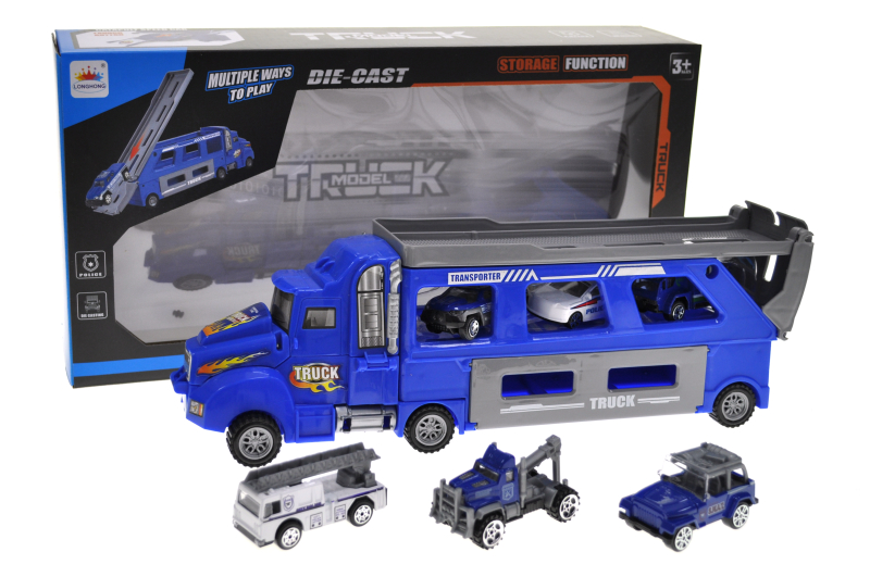 Автовоз з машинками LH516 в коробці YG Toys