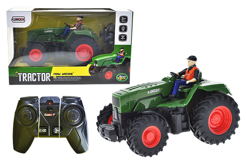 Трактор на радіокеруванні 6609 акумулятор, в коробці р.25x13x16см YG Toys