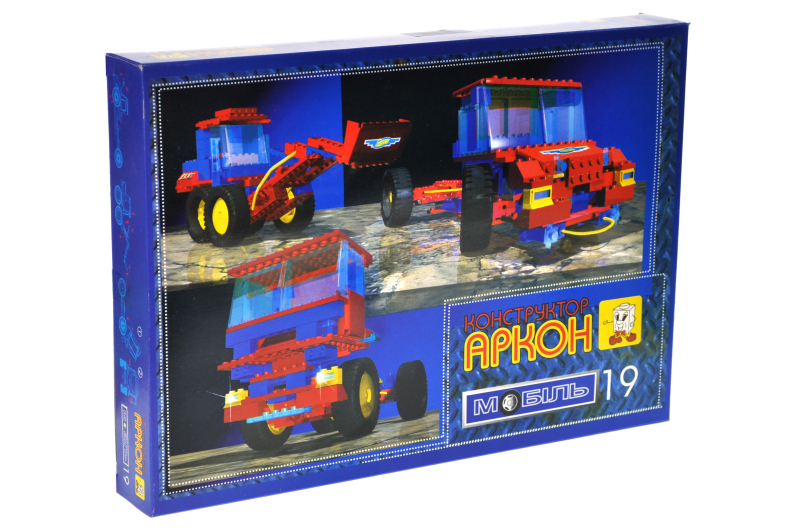 Конструктор 19 "АРКОН Мобіль" в коробці
