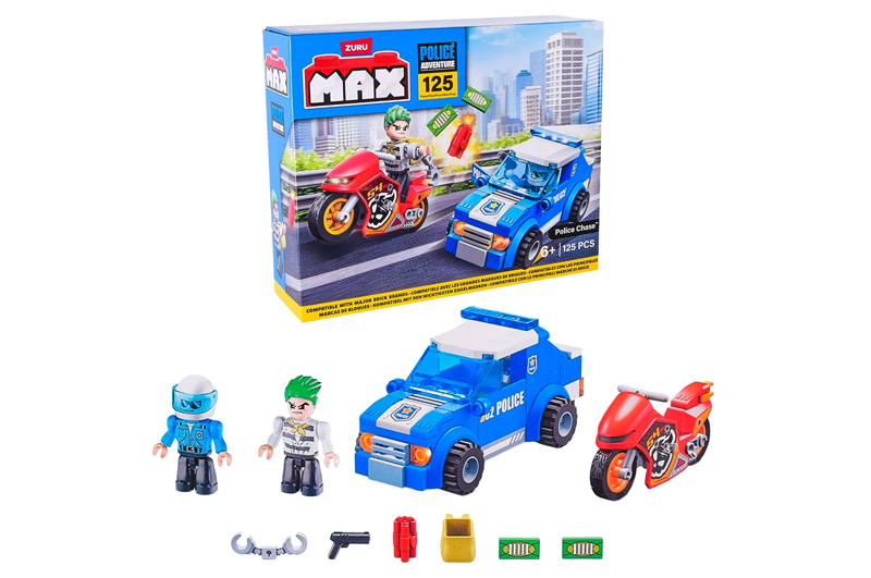 Конструктор Zuru MAX CITY Поліція 83164 125 деталей, коробка