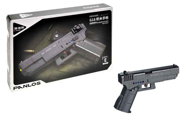 Конструктор "Пістолет G18" 336дет.