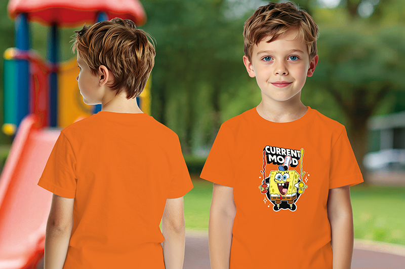 Футболка бавовняна QB-SB-001-13-98-104 SpongeBob Kids 98-104 qbee