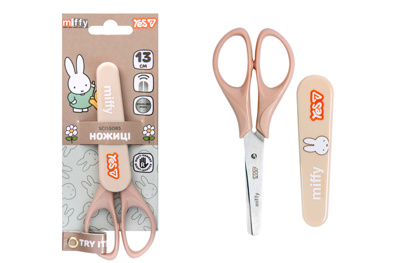 Ножиці 480491 "Miffy" 13 см у футлярі Yes