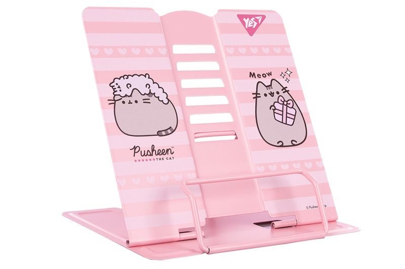 Підставка для книг 470529 "Pusheen", метал, рожева Yes