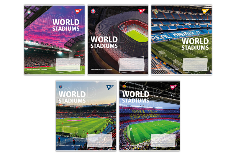 Зошит 60 Лінія 767163 "World stadium" Yes