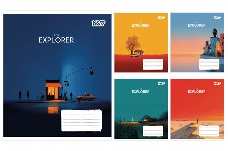 Зошит 48 Лінія 769052 "The explorer" Yes