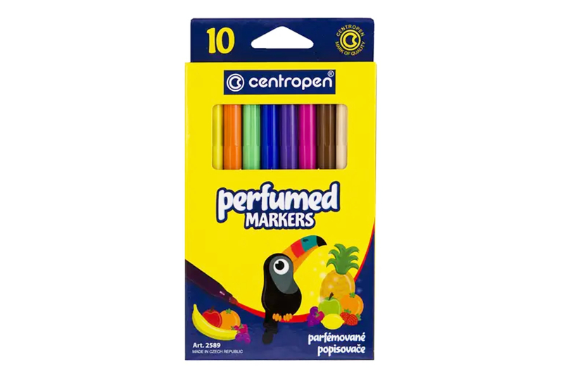 ФЛОМАСТЕРИ Centropen Parfumes 10 кольорів
