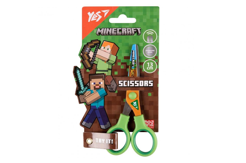 Ножиці 480440 "Minecraft" 13см, з принтом на лезі Yes