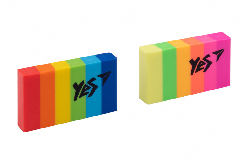 Гумка у формі прямокутника YES "Pantone", 560450 2 кол./уп