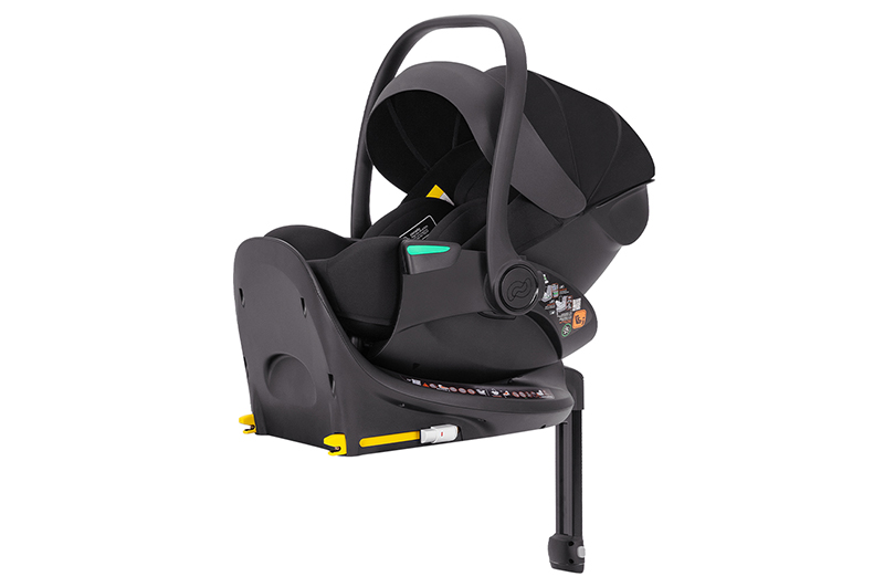 Автокрісло+база Vega lite CRL-13808/2 Absolute Black i-Size 40-87см ISOFIX з обертанням CARRELLO