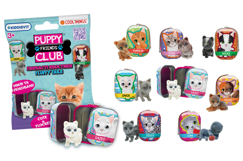 Фігурка-сюрприз PC061 серії "Puppy Club"- Пухнасті хвостики,в асортименті COOL THINGS