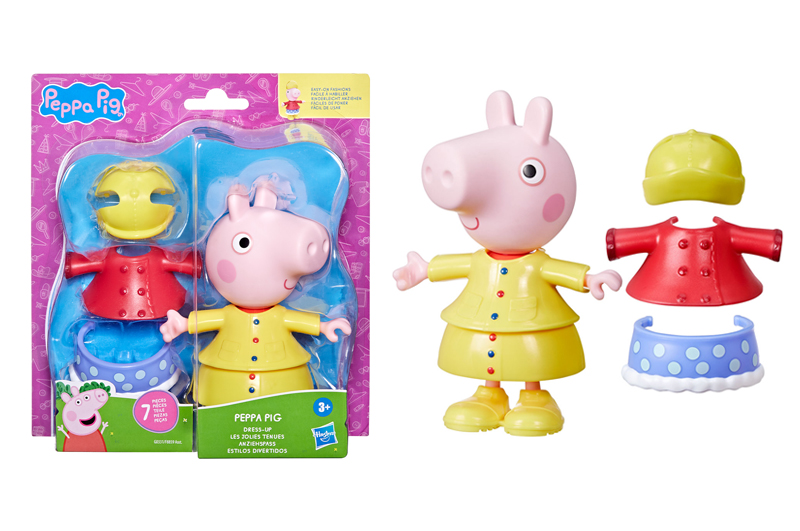 Ігровий набір PEPPA FIGURINES серії "Модна пригода" - ОДЯГНИ ПЕППУ