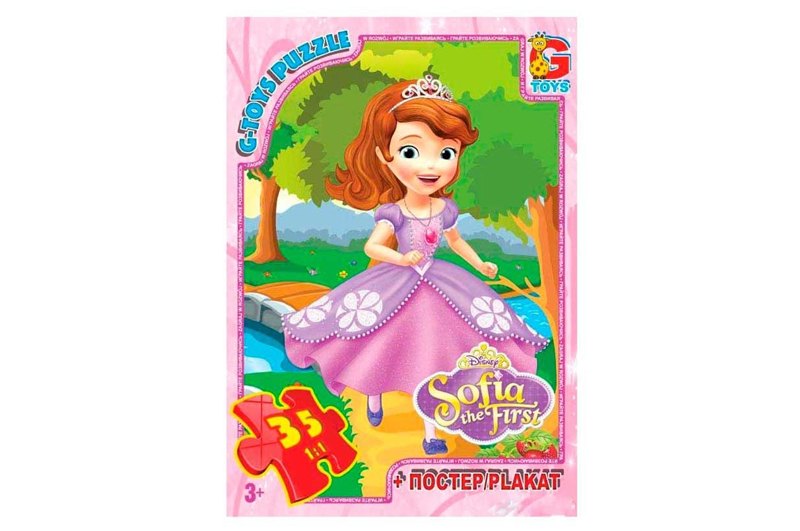 Пазли 35 ел. ТМ "G-Toys" із серії "Софія прекрасна"
