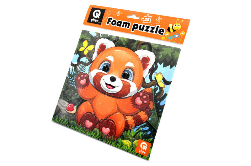 Foam puzzles - 25 elm. - QB100-001 "Enotik" qbee