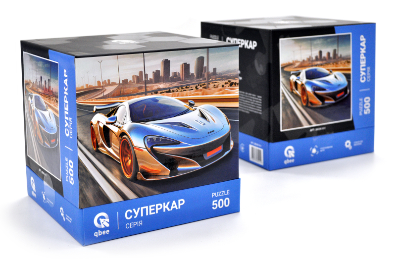 Puzzles - 500 elm. - QB500-011 "Supercar" qbee