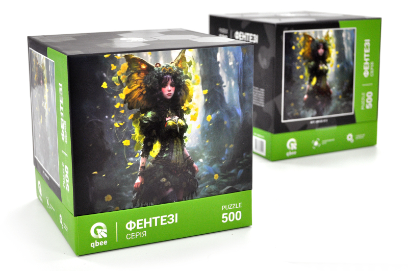 Puzzles - 500 elm. - QB500-012 "Forest Fairy" qbee