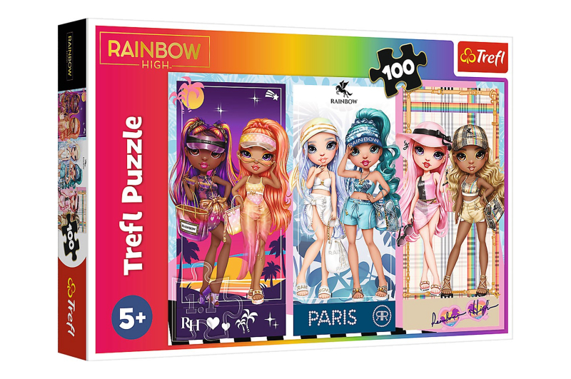 Пазли - 100 елм. - 16444 "MGA Rainbow High", Trefl