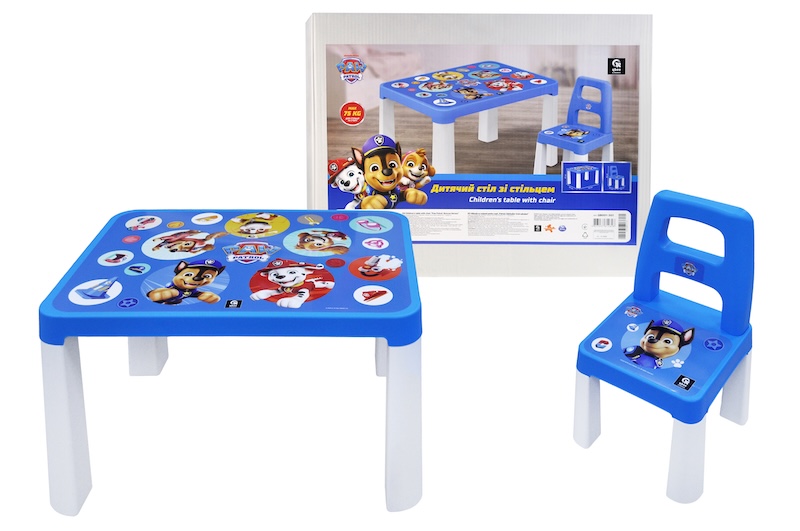 Children's table with a chair QB001-501 "Paw Patrol. Rescue Heroes" qbee