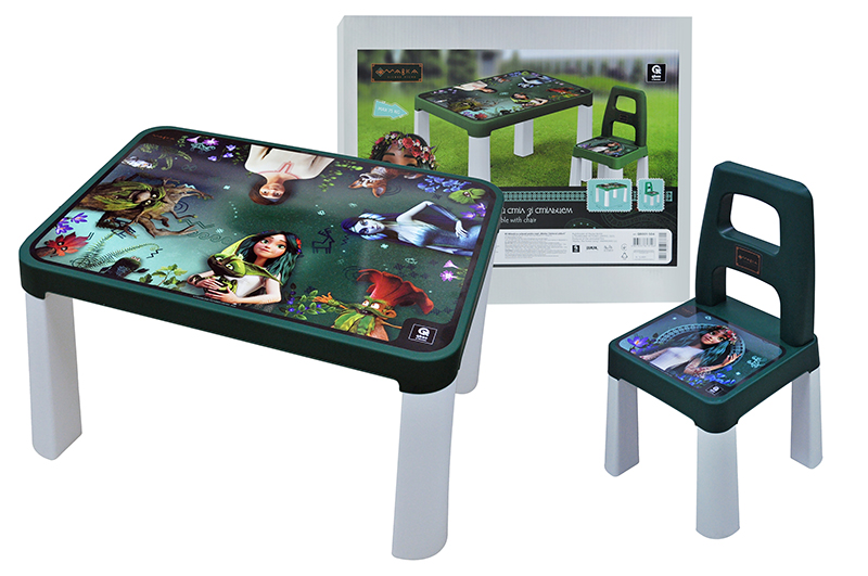 Children's table with chair QB001-504 "Mavka" qbee