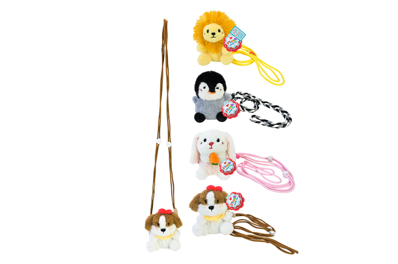 М'яка іграшка Plush and Co PLC25005, тримач для телефону 4 види,