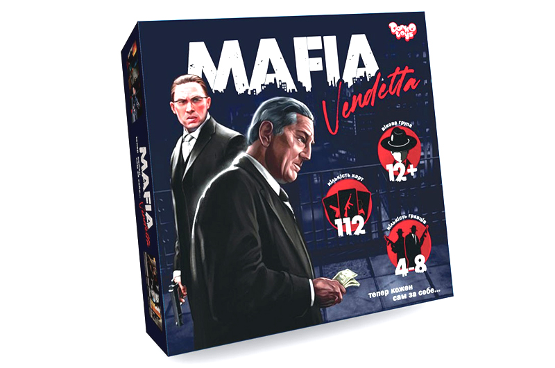Настільна гра MAF-01-01U "MAFIA Vendetta" DANKO