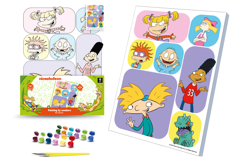 Set for painting by numbers 30x40 cm QB914-007 "Nick Collection" qbee