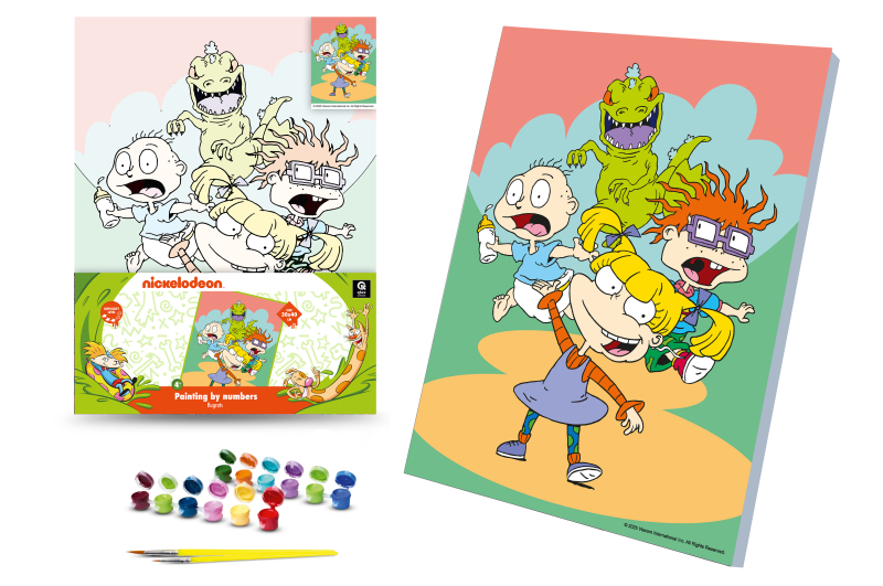 Set for painting by numbers 30x40 cm QB914-009 "Irrepressible" qbee