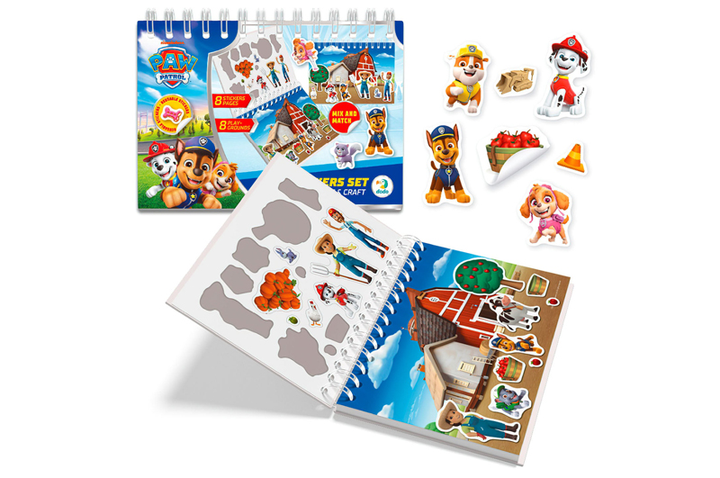 Набір стікерів на пружині 200750 «Paw Patrol» DoDo