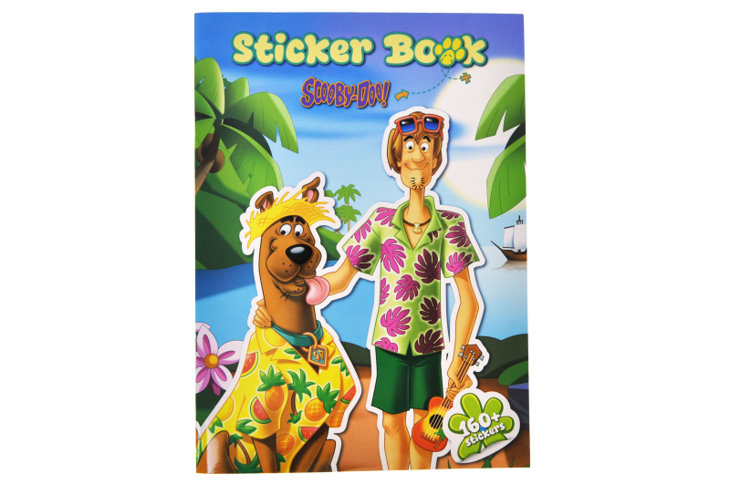 Стікербук SBL0001 "Scooby-Doo: Пригоди Скубі" IDEYKA