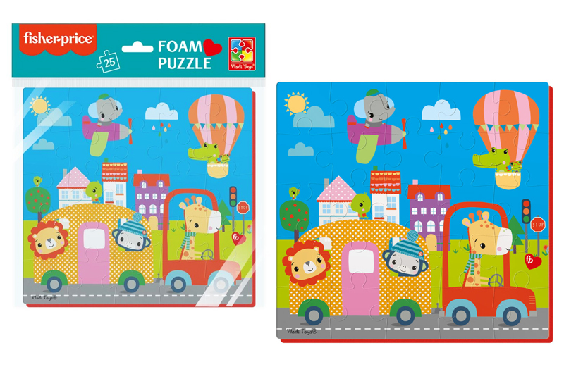 Пазли фомові "Fisher-Price. Місто" VT1109-05 VladiToys