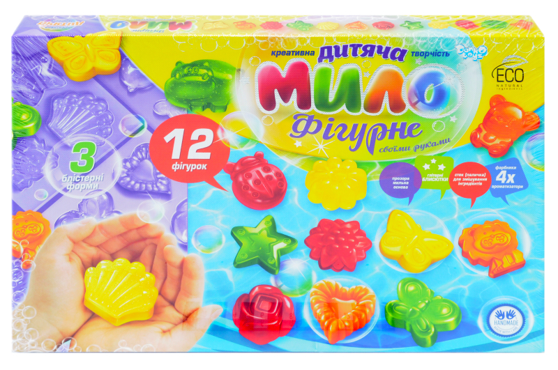 Набір для творчості DFM-02-02U "Дитяче Фігурне Мило" великий DANKO