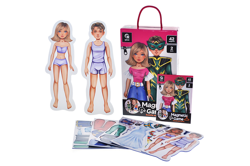 Magnetic game "Ksenia and Marko" RK2170-06 s.18.5*6*30.5 cm qbee